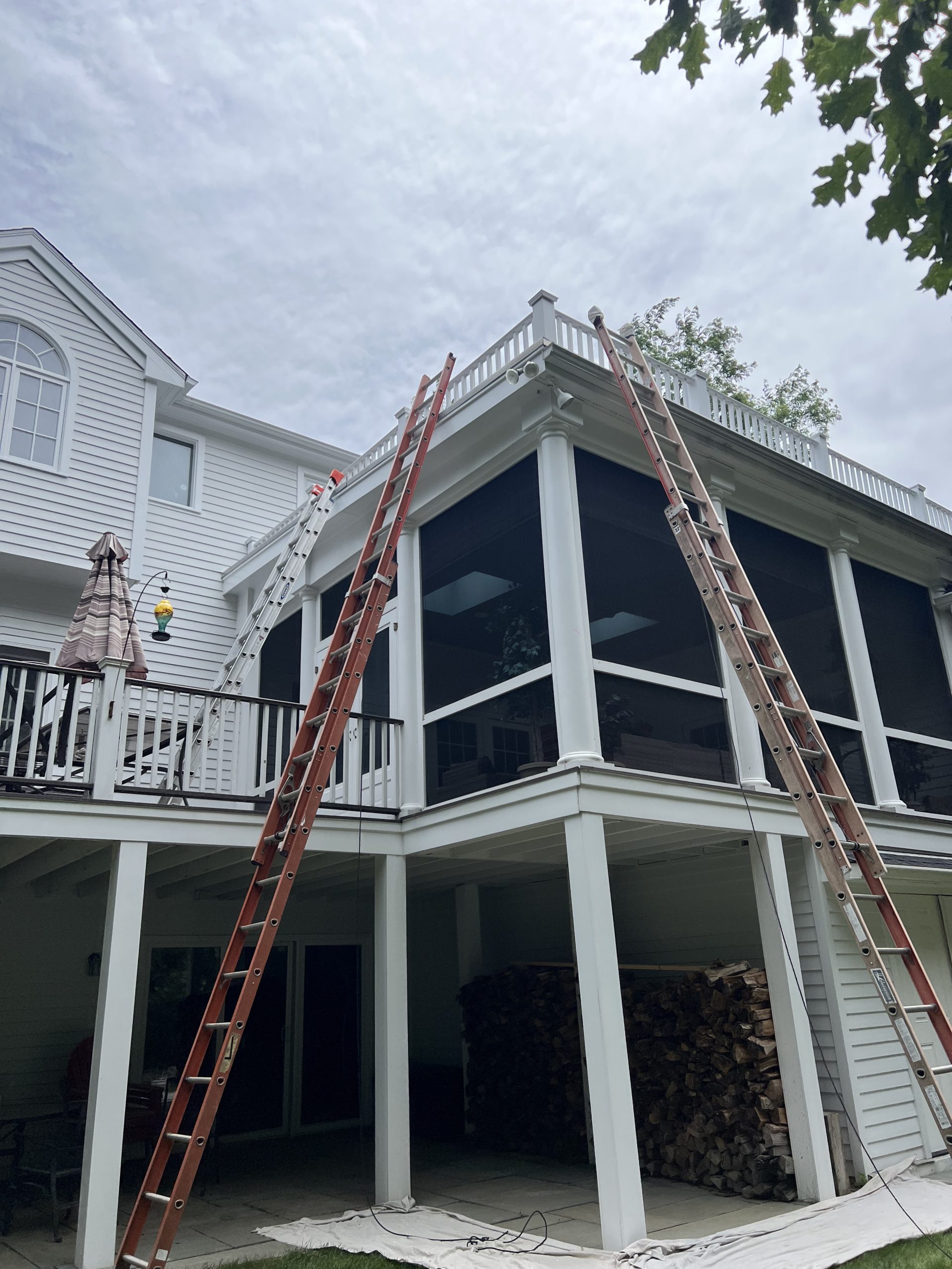Commercial exterior painting project with clean coverage and durable finish in Westchester County